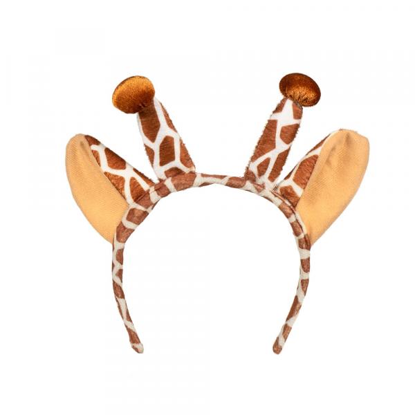 Giraffen Set mit Plüsch Ohren und Schwanz für Erwachsene