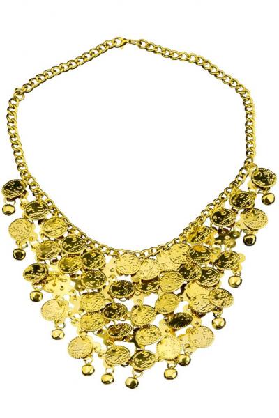Münzkette Halskette Maharani gold