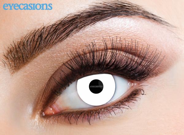 UV White Eye Effekt Kontaktlinsen