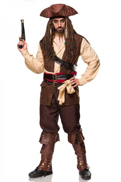 Piraten Kostüm Jack Sparrow Captain of the Caribbean
