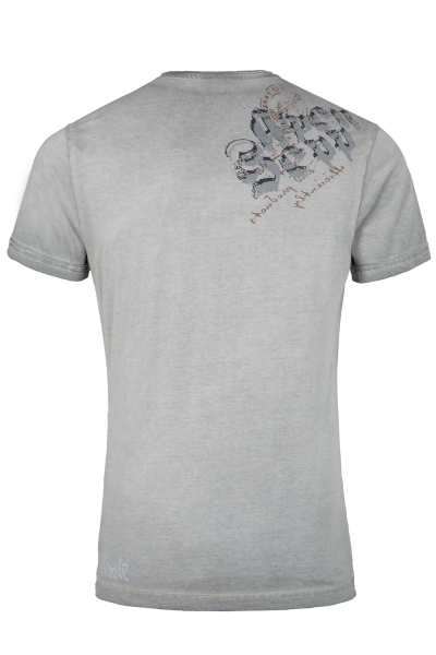 Trachten T-Shirt Beppi für Männer von HangOwear in Grau