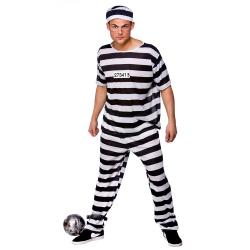 Prison Break Sträfling Kostüm