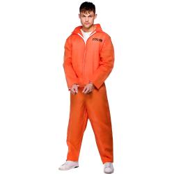 Gefangener Sträfling Hochsicherheitstrakt Kostüm