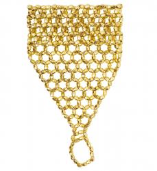 Dianetten Armband mit Perlen in Gold