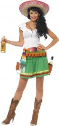 Tequila Shooter Mexikanerin Kostüm
