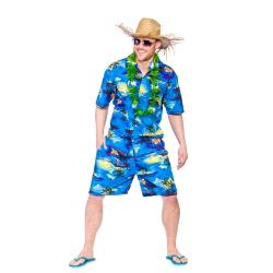 Hawaii Party Anzug mit Hose und Hemd