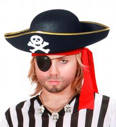 Piraten Hut aus Filz Kinder