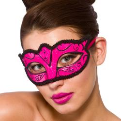 Verona Augenmaske in Pink Schwarz