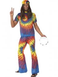 Hippie Kostüm Rainbow-Man