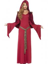 Hohe Priesterin Kostüm mit Kleid, Gürtel, Kapuzencape l Smiffys 43718
