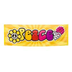 Polyester Banner 'Peace'  74x220cm