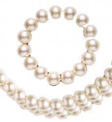Collier und Armband aus Perlen