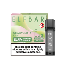 Elfbar Elfa 2er Pack Pods Strawberry Kiwi 2ml