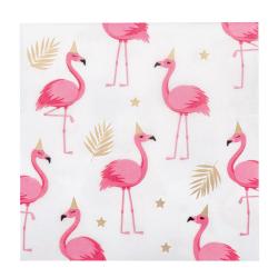 20 Papierservietten Flamingo 33 x 33cm