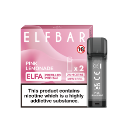 Elfbar Elfa 2er Pack Pods Pink Lemonade 2ml