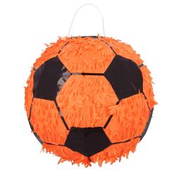 Fussball Orange Pinata 30x30cm