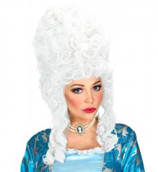 Perücke Marie Antoinette in Polybag Weiss