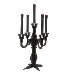 Schwarzer Kerzenständer 33x42cm