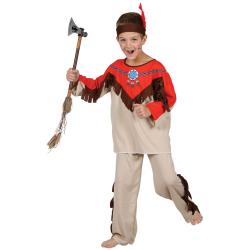 Indianer Kostüm für Jungen Alter 5-7 Jahre