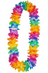 Hawai Waikiki Blütenkette Petal Lei 9,5cm Durchmesser Regenbogen