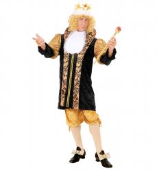 König Ludwig Kostüm mit Kasack, Krone