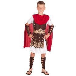 Kinderkostüm Gladiator Rot