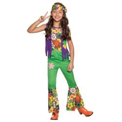 Kinderkostüm Woodstock Mädchen (7-9 Jahre)
