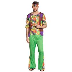 Hippie Kostüm Woodstock Mann Grösse ML
