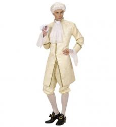 Casanova Kostüm mit Jacke, Hose, Jabot, Schuhschnallen