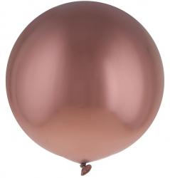 Latex Ballons 12 Stück Chrom Bronze 35cm