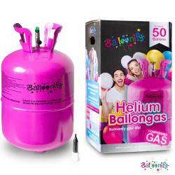 Helium Ballongas Einwegflasche zum Befüllen von ca. 50 Ballons