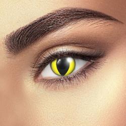 Yellow Cat Effekt Kontaktlinsen